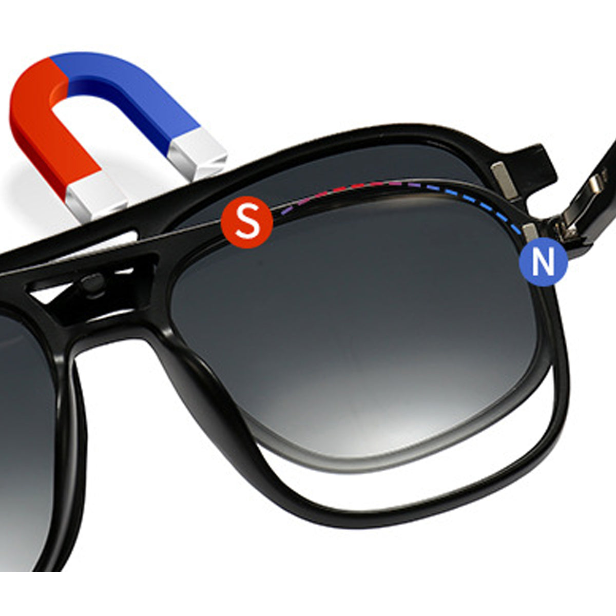SnapOptic™ The Maverick | 5-in-1 Navigator Magnetic Prescription Eyewear System