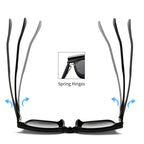 SnapOptic™ The Prime | Soft Square 3-in-1 Magnetic Prescription Glasses – TR90 Lightweight Frame