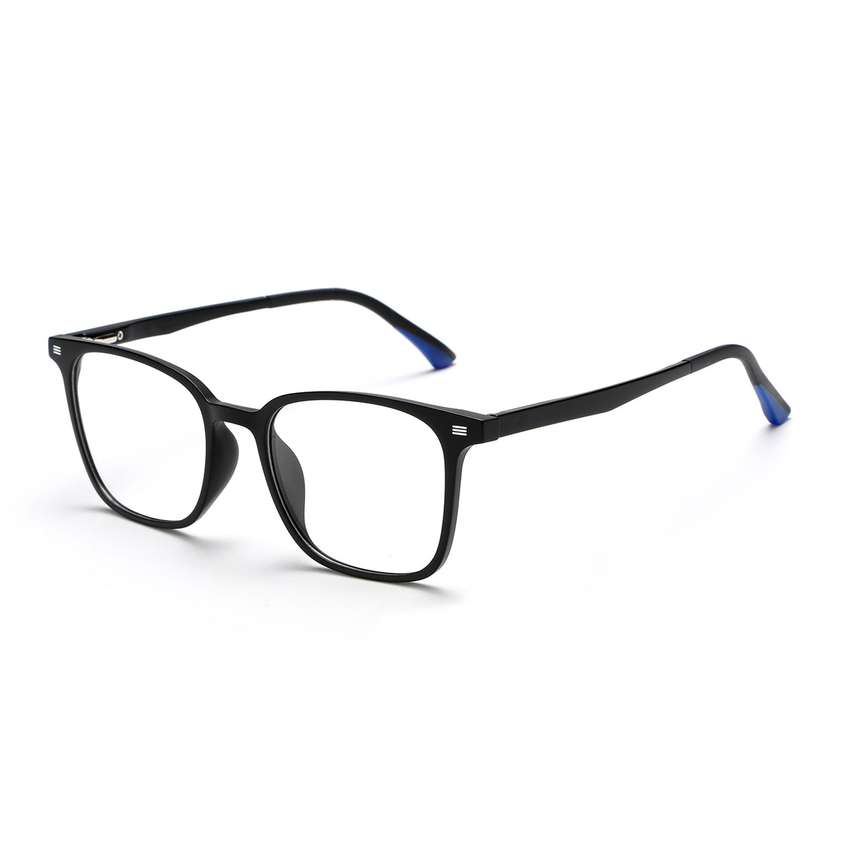 SnapOptic™ The Prime | Soft Square 3-in-1 Magnetic Prescription Glasses – TR90 Lightweight Frame