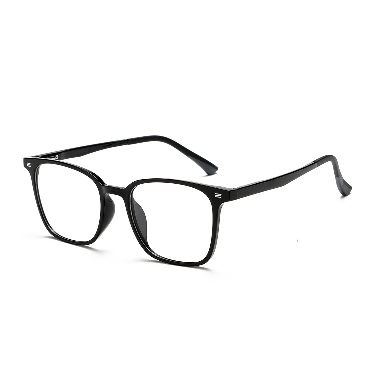 SnapOptic™ The Prime | Soft Square 3-in-1 Magnetic Prescription Glasses – TR90 Lightweight Frame