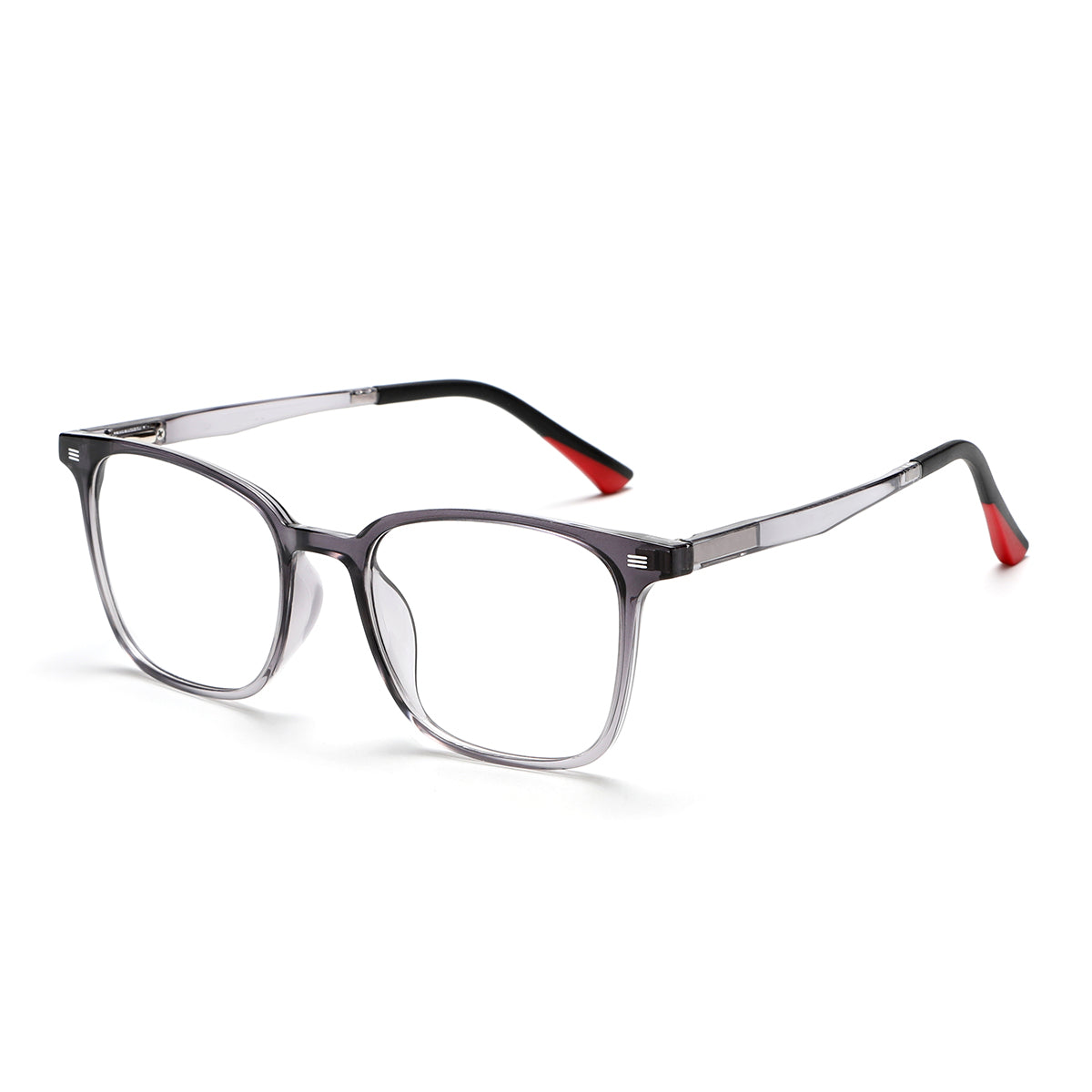 SnapOptic™ The Prime | Soft Square 3-in-1 Magnetic Prescription Glasses – TR90 Lightweight Frame