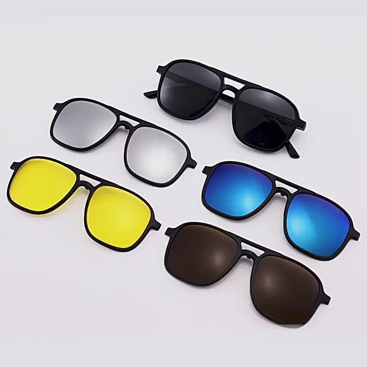 SnapOptic™ The Maverick | 5-in-1 Navigator Magnetic Prescription Eyewear System