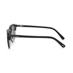 Side profile of SnapOptic™ glasses highlighting the lightweight temple and hinge.